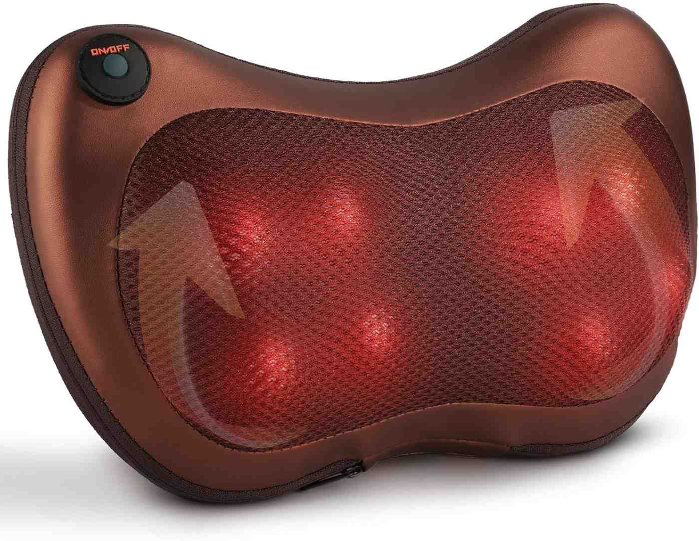 Back & Neck Massager with Heat | Deep Ti...