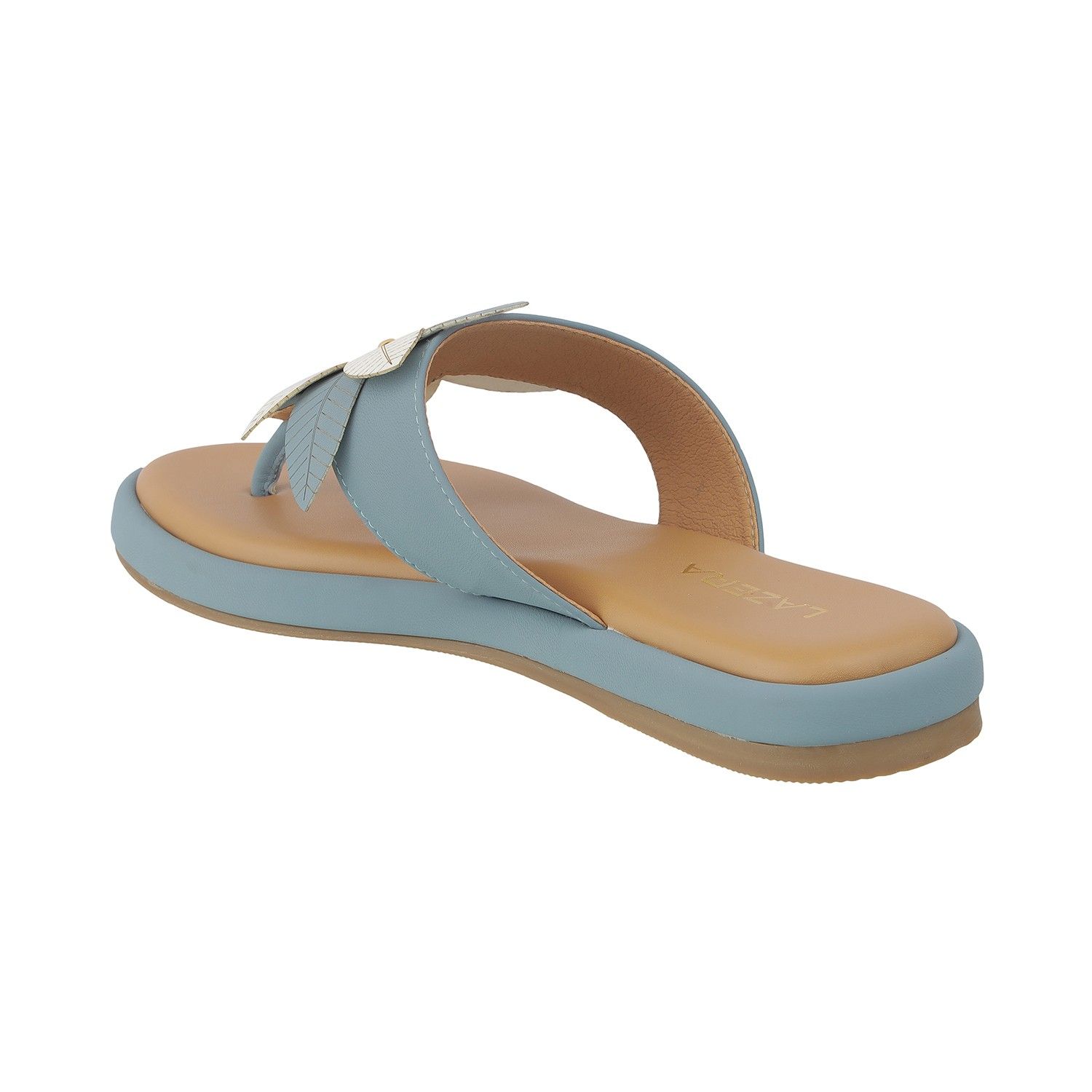 Women’s Floral Thong Flats | Slip-On Mules with Large Flower | Summer Casual