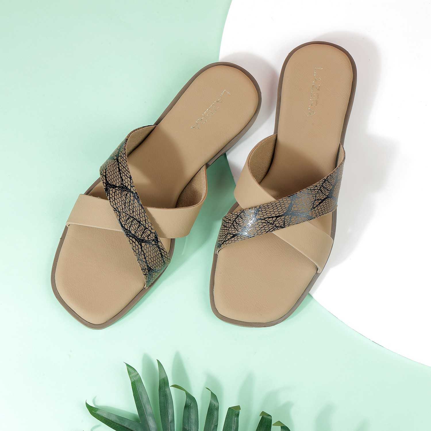 Women’s Comfort Cross-Strap Mules | Vega...