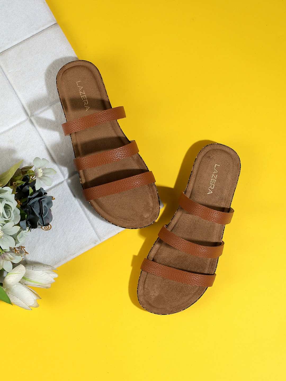 Women’s Triple Strap Slides | Mule Sanda...