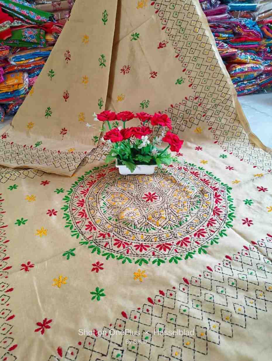 Traditional Authentic Handwoven Kantha S...