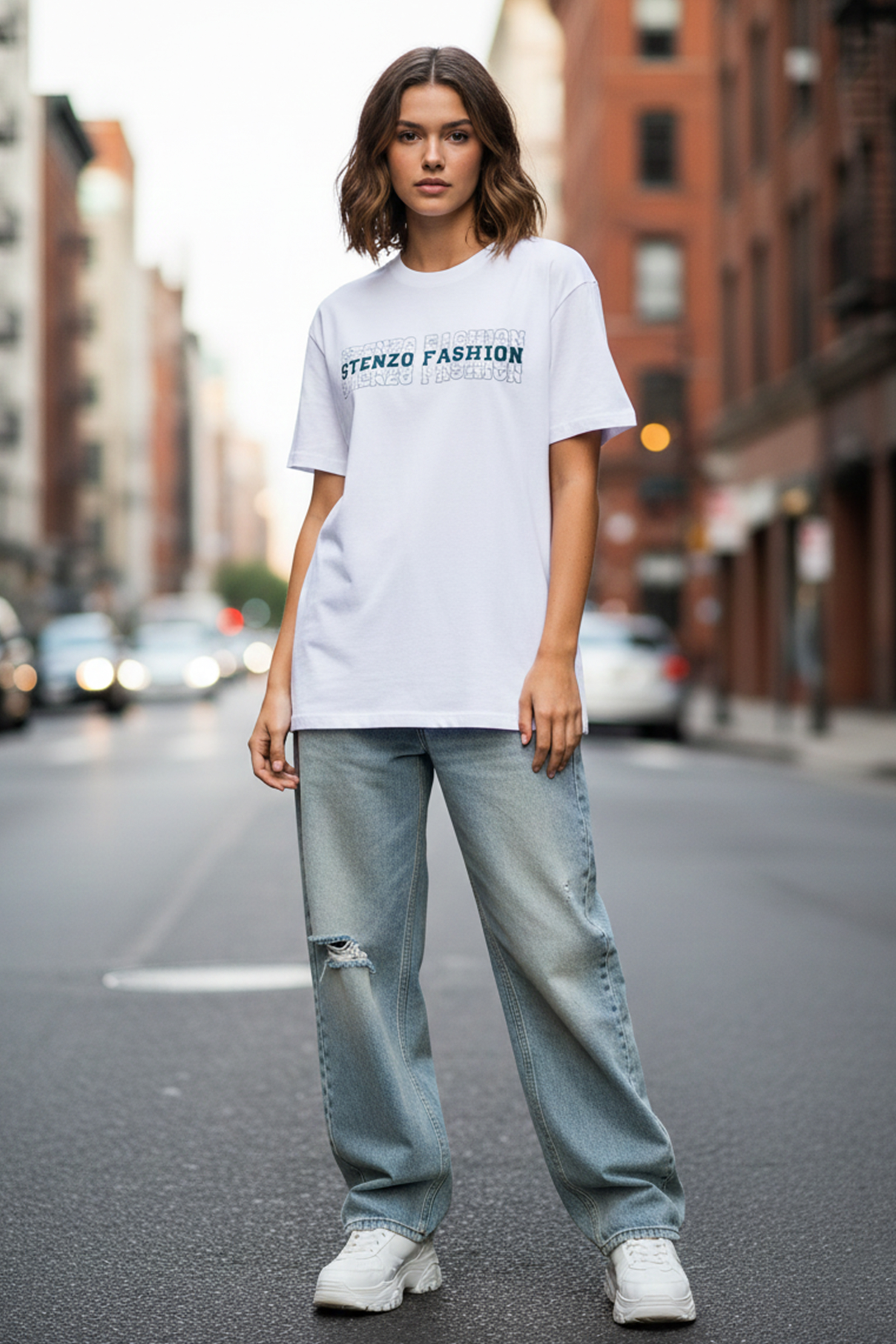 GRAPHIC PRINTED OVERSIZED T-SHIRT