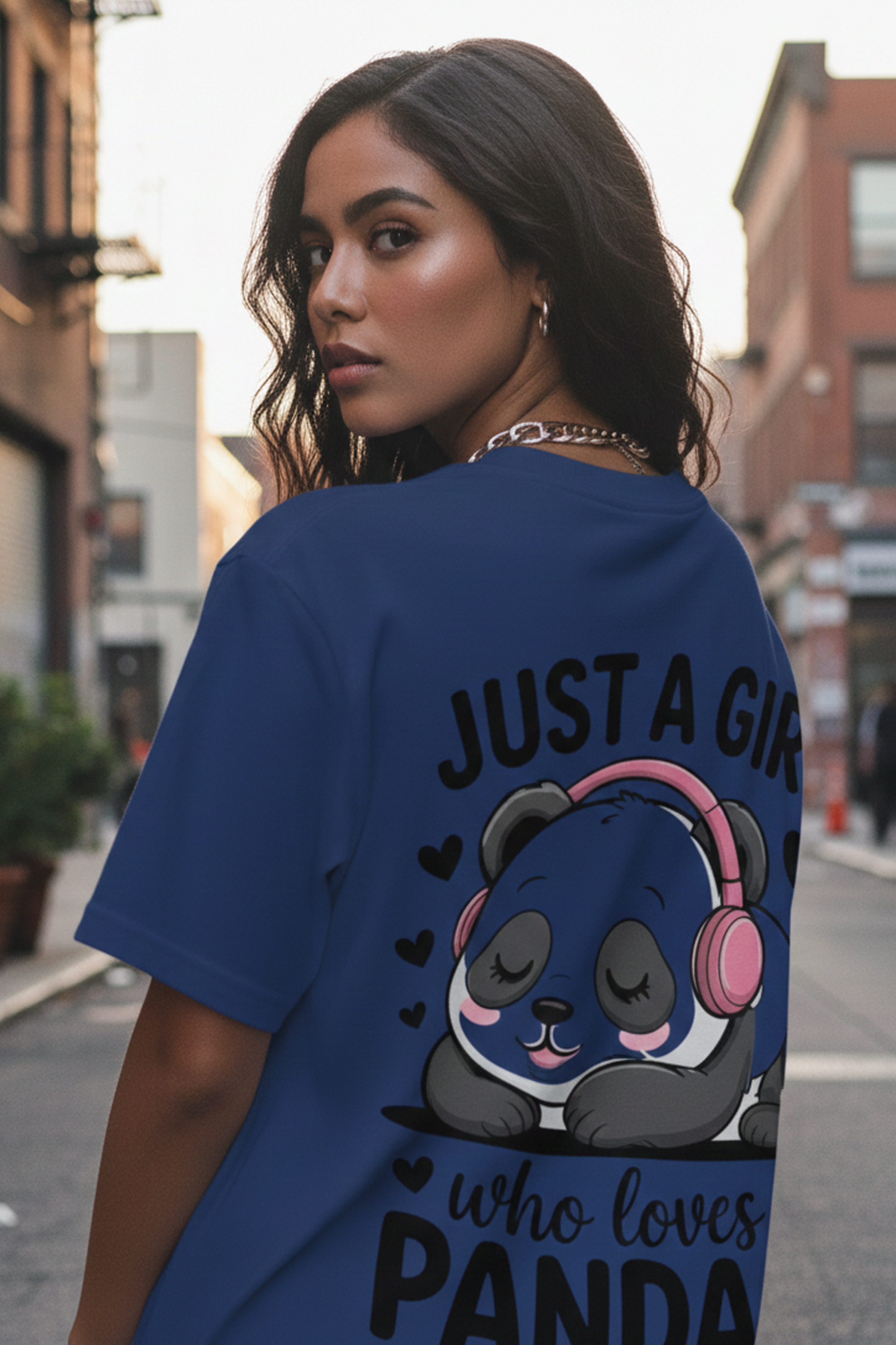 PANDA PULSE OVERSIZED TEE