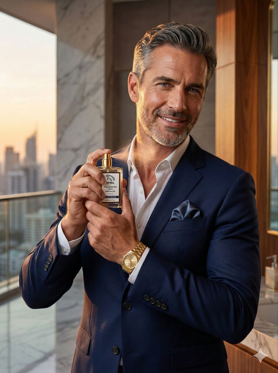 Red Vocal Millionaire Men Premium Perfume Eau De Toilette – Long-Lasting 100ml Bold & Luxurious Fragrance