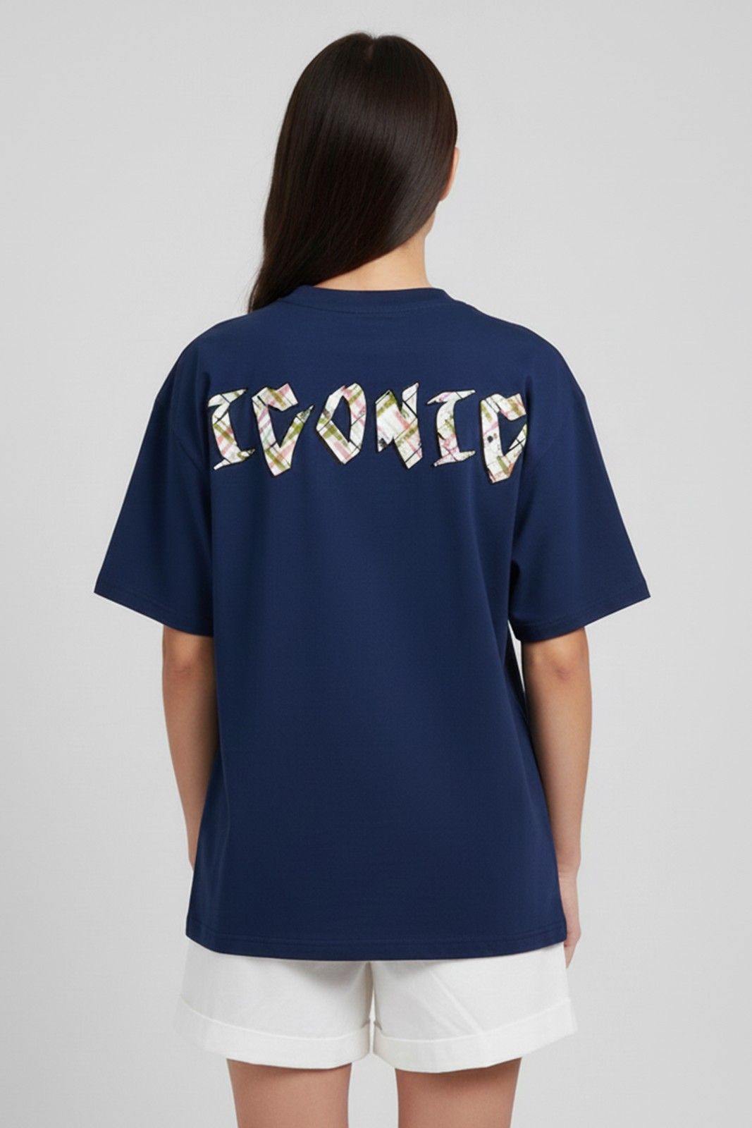 ICONIC GRAPHIC PRINTED OVERSIZED T-SHIRT