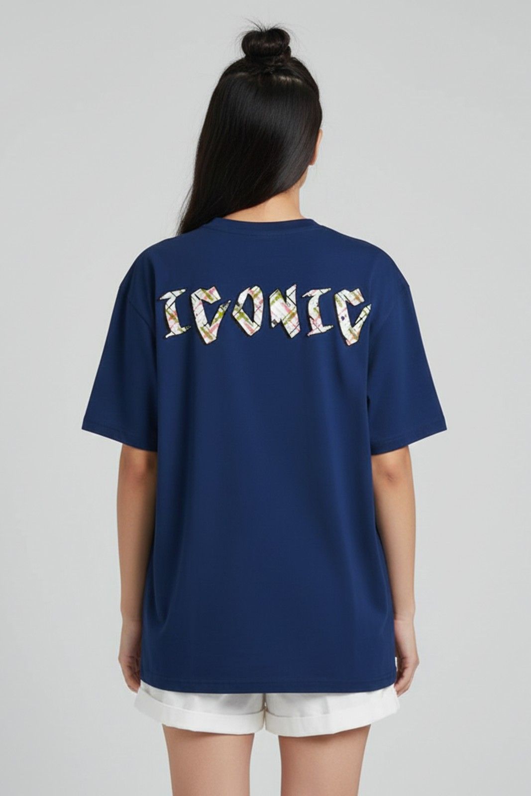 ICONIC GRAPHIC PRINTED OVERSIZED T-SHIRT