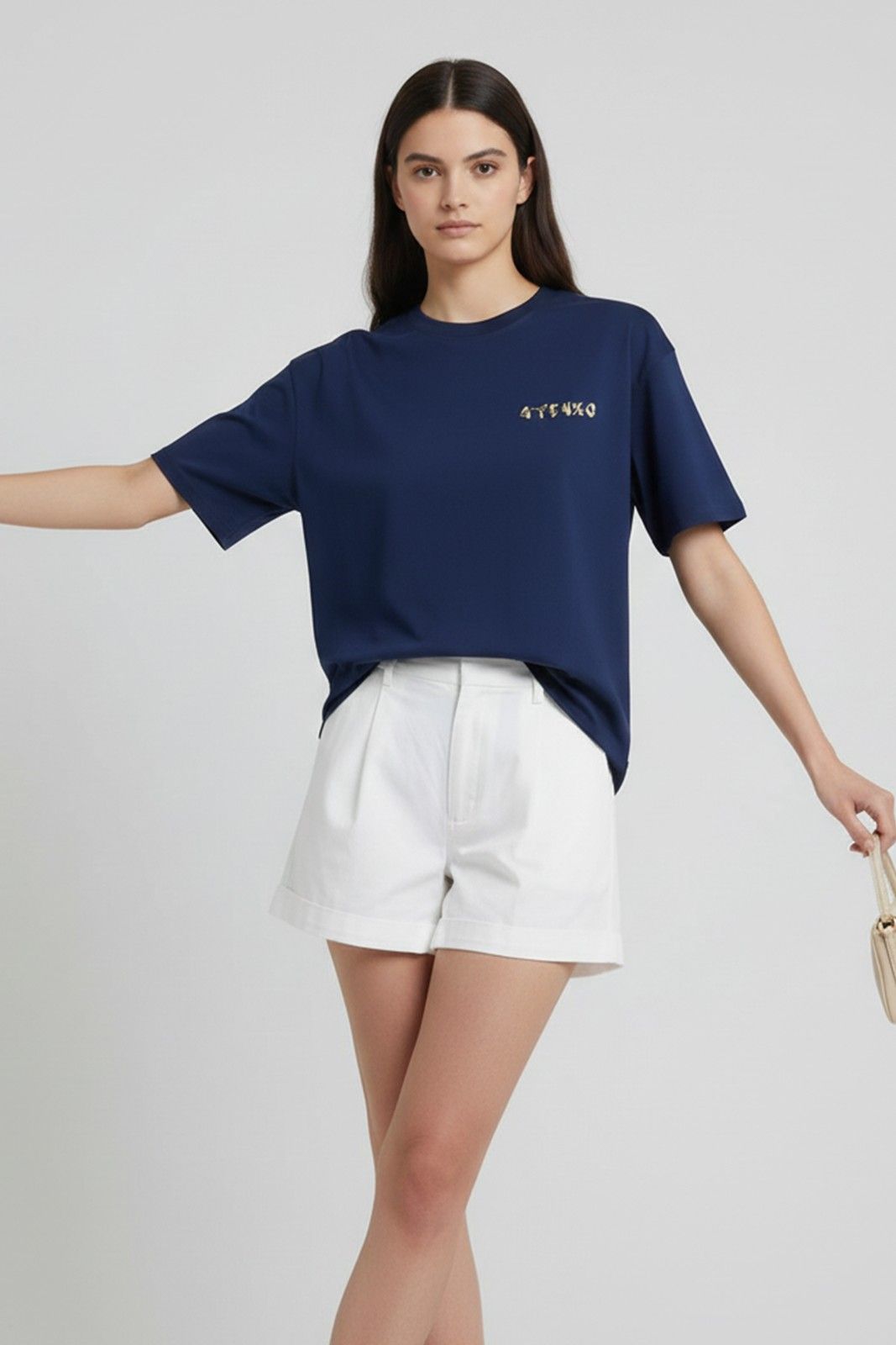 ICONIC GRAPHIC PRINTED OVERSIZED T-SHIRT