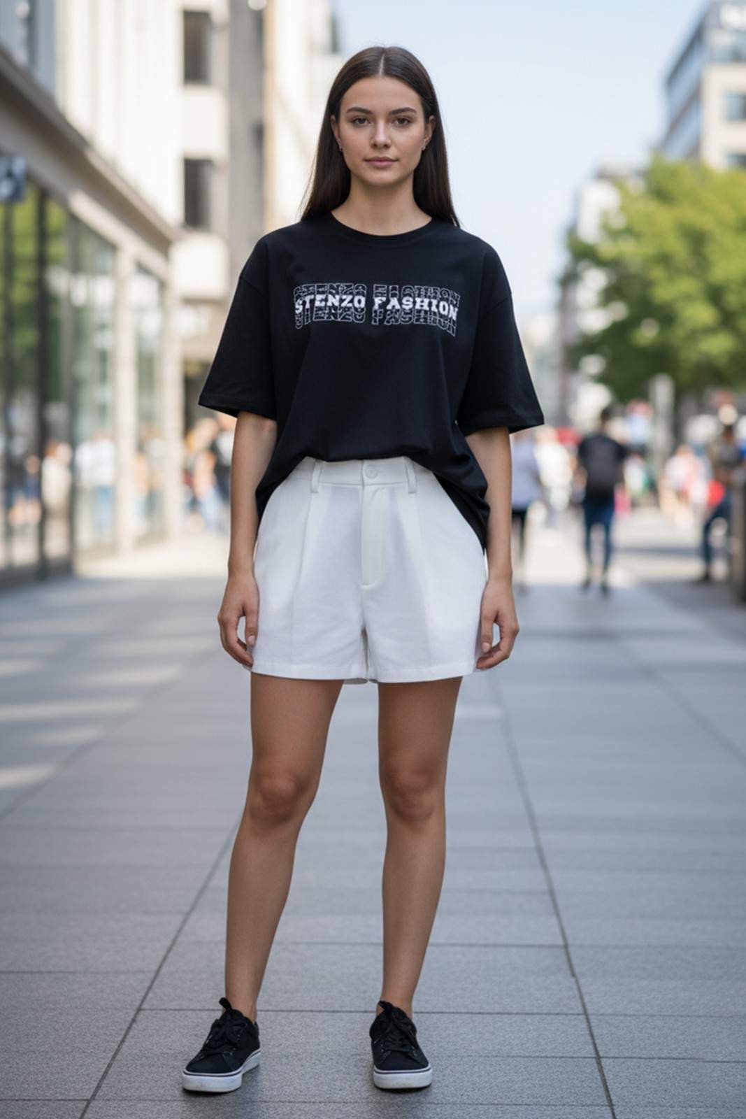 GRAPHIC PRINTED OVERSIZED T-SHIRT