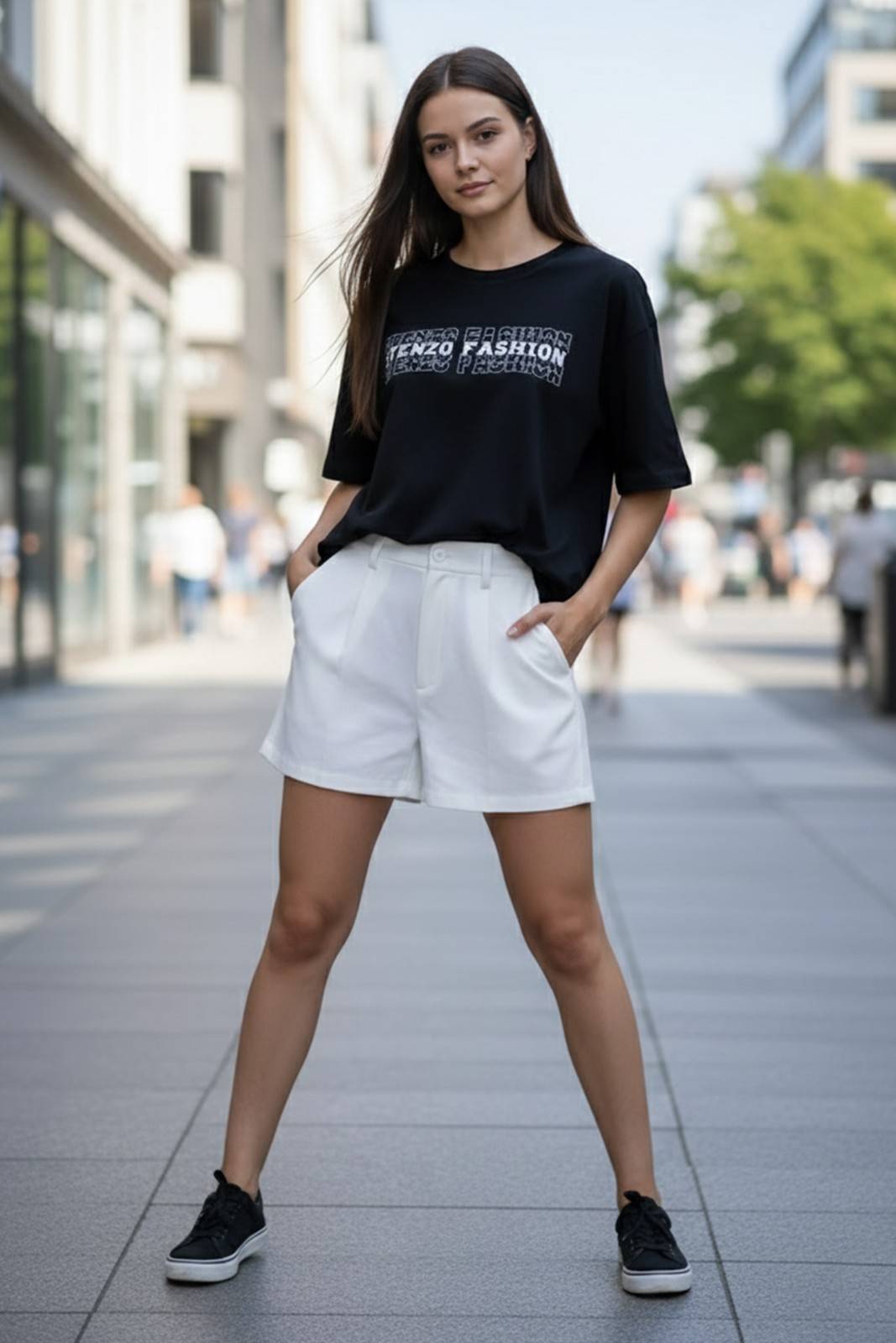 GRAPHIC PRINTED OVERSIZED T-SHIRT