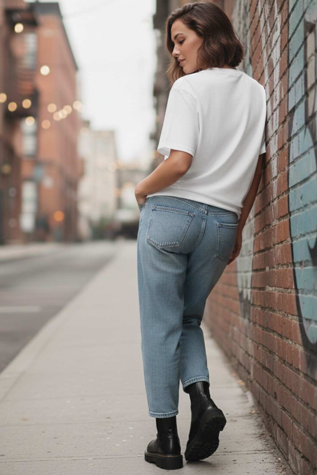 LITTLE FLOWER GRAPHIC PRINTED OVERSIZED T-SHIRT