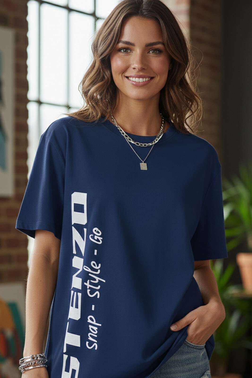 VERTICAL OVERSIZED T-SHIRT