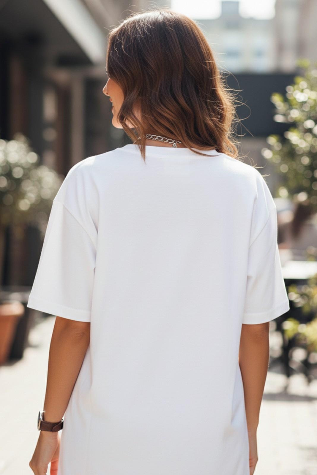 WAKE UP MOOD OVERSIZED TEE