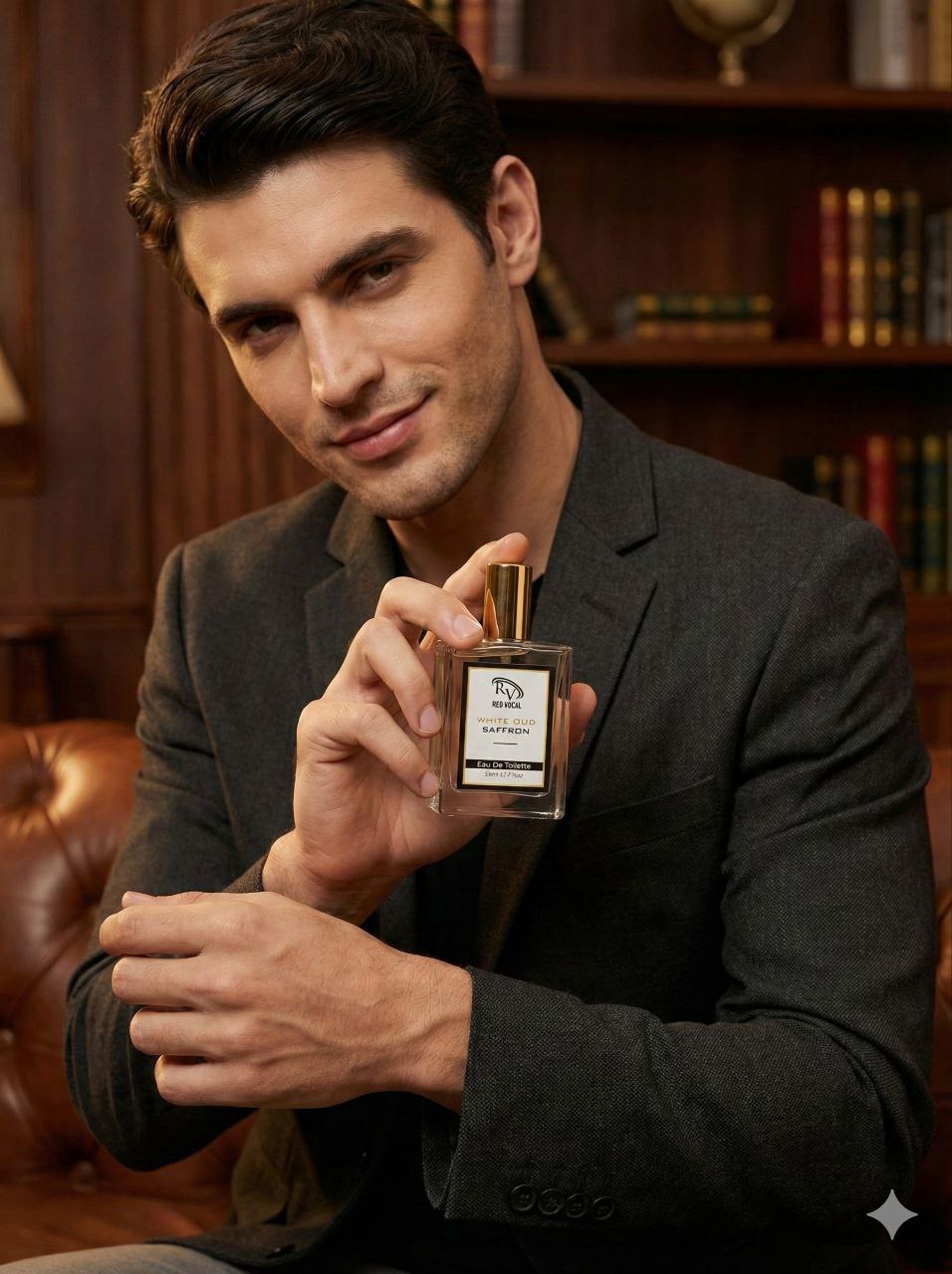 Red Vocal Aalien & White Oud Saffron Premium Perfume Set | Unisex Eau De Toilette | 2 x 50ml