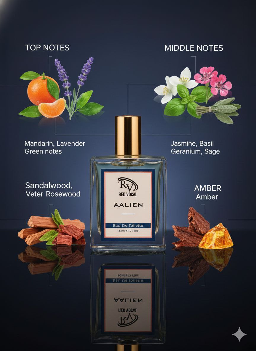 Red Vocal Aalien For Unisex & Extreme Jupiter Premium Perfume For Women Combo | Eau De Toilette | 2 x 50ml