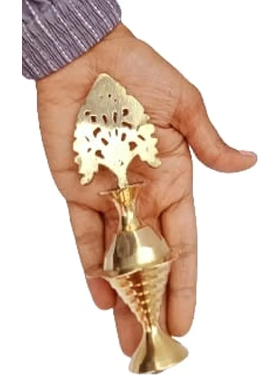 Brass Surmedani With Funnel/Kuppi And Su...