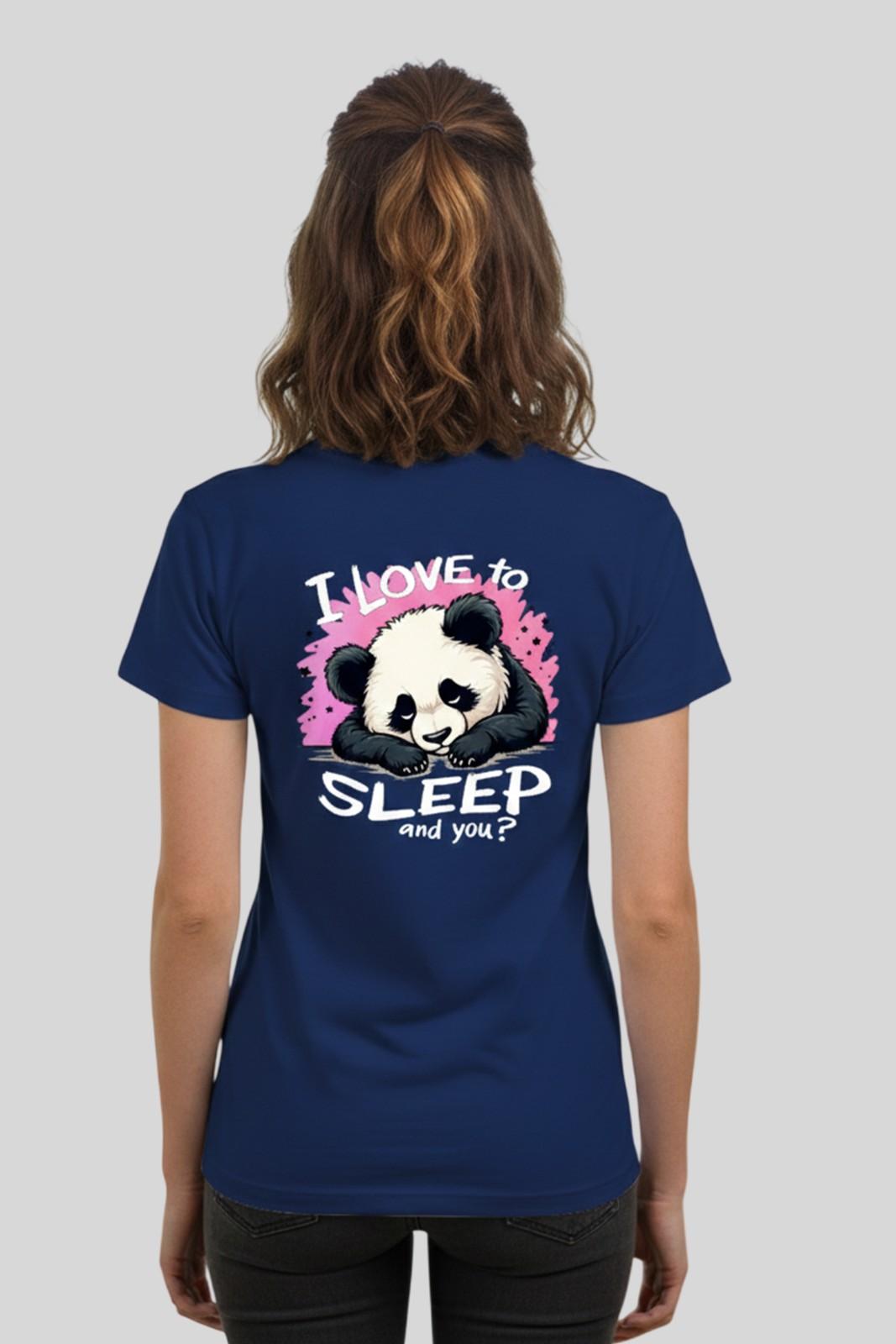 PANDA GRAPHIC PRINTED REGULAR T-SHIRT