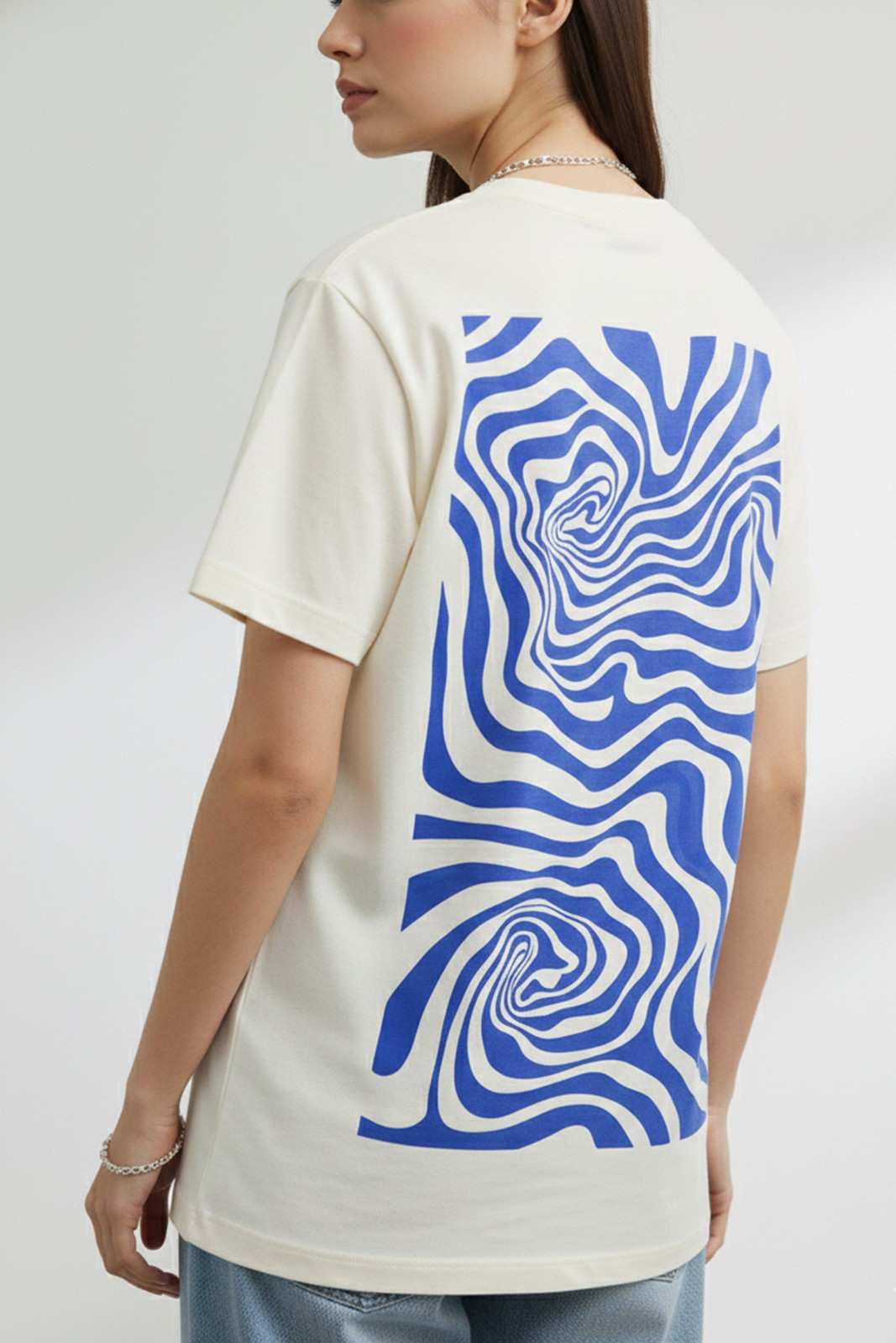 ABSTRACT GRAPHIC PRINTED TEE