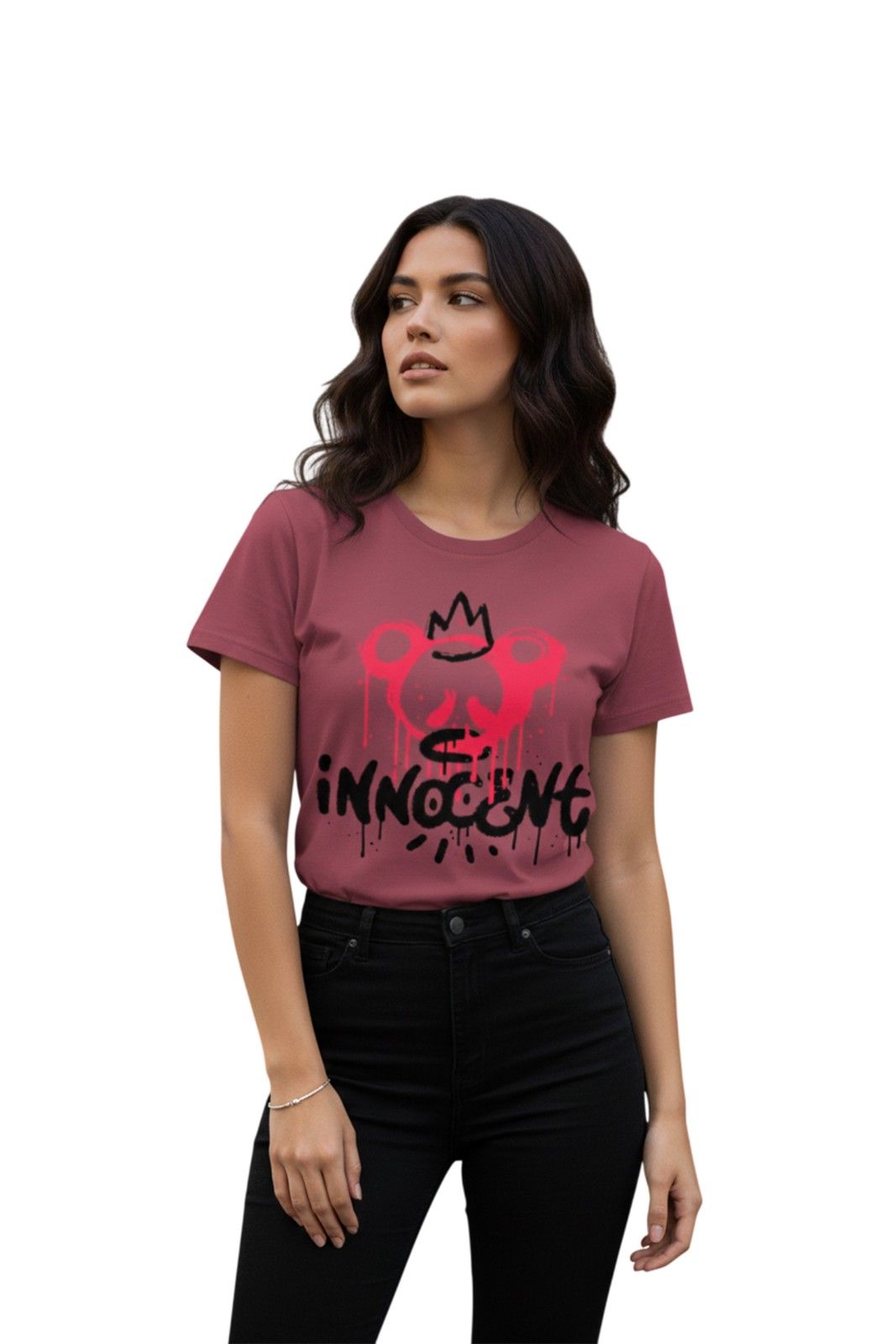 INNOCENT GRAPHIC PRINTED REGULAR T-SHIRT