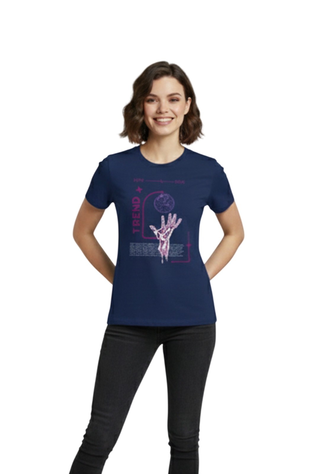 TREND GRAPHIC PRINTED REGULAR T-SHIRT