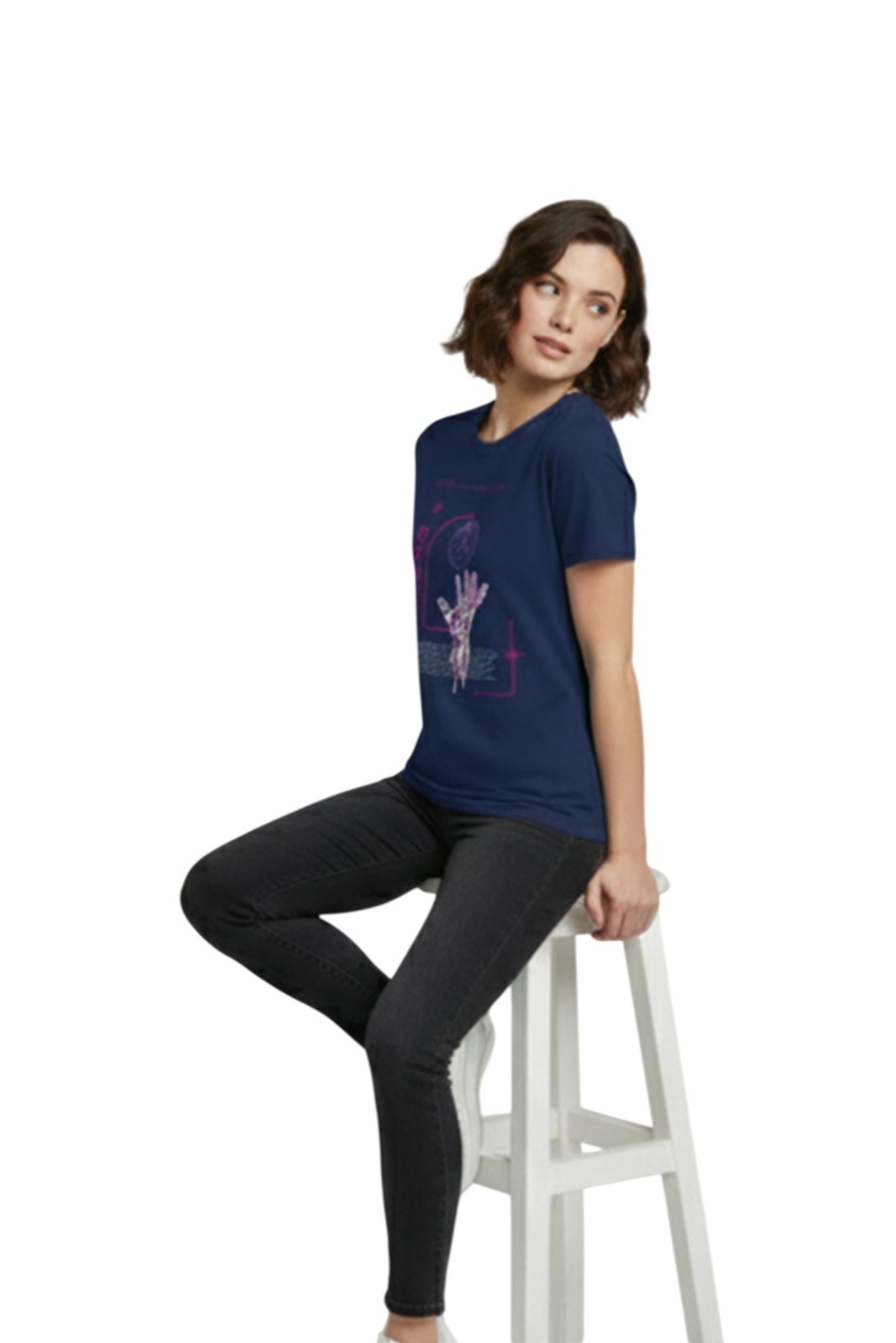 TREND GRAPHIC PRINTED REGULAR T-SHIRT