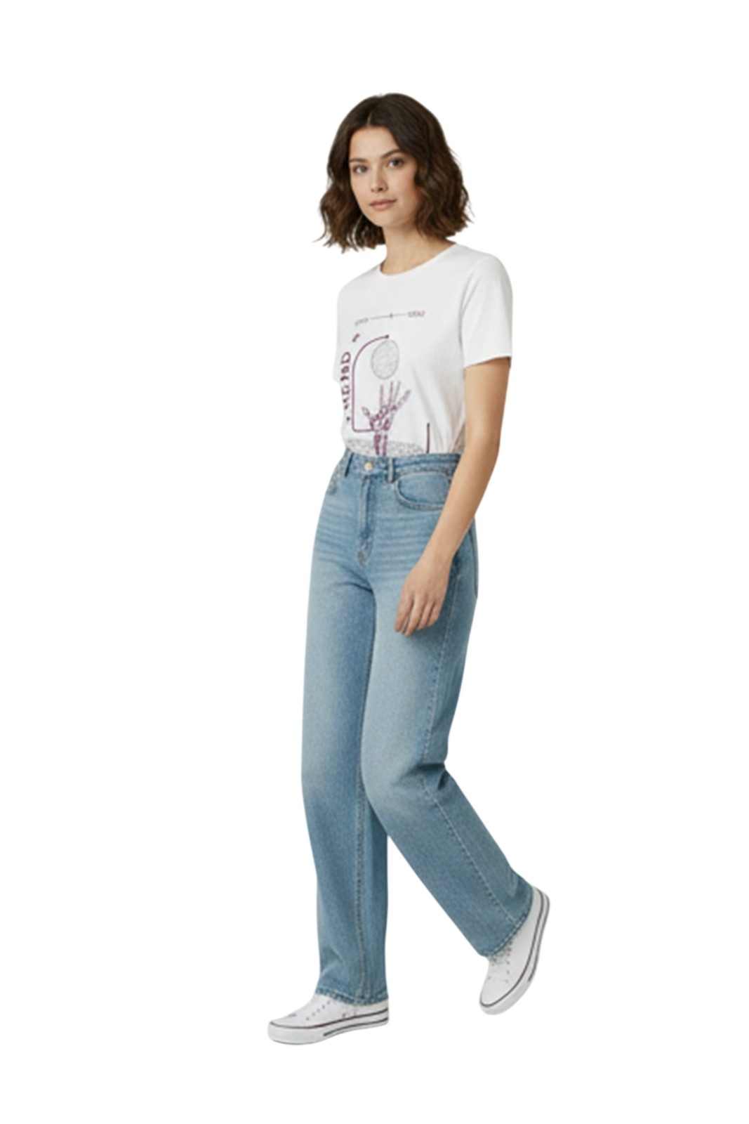 TREND GRAPHIC PRINTED REGULAR T-SHIRT