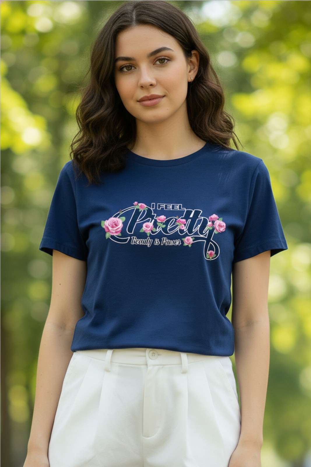 PREETY GRAPHIC PRINTED REGULAR T-SHIRT