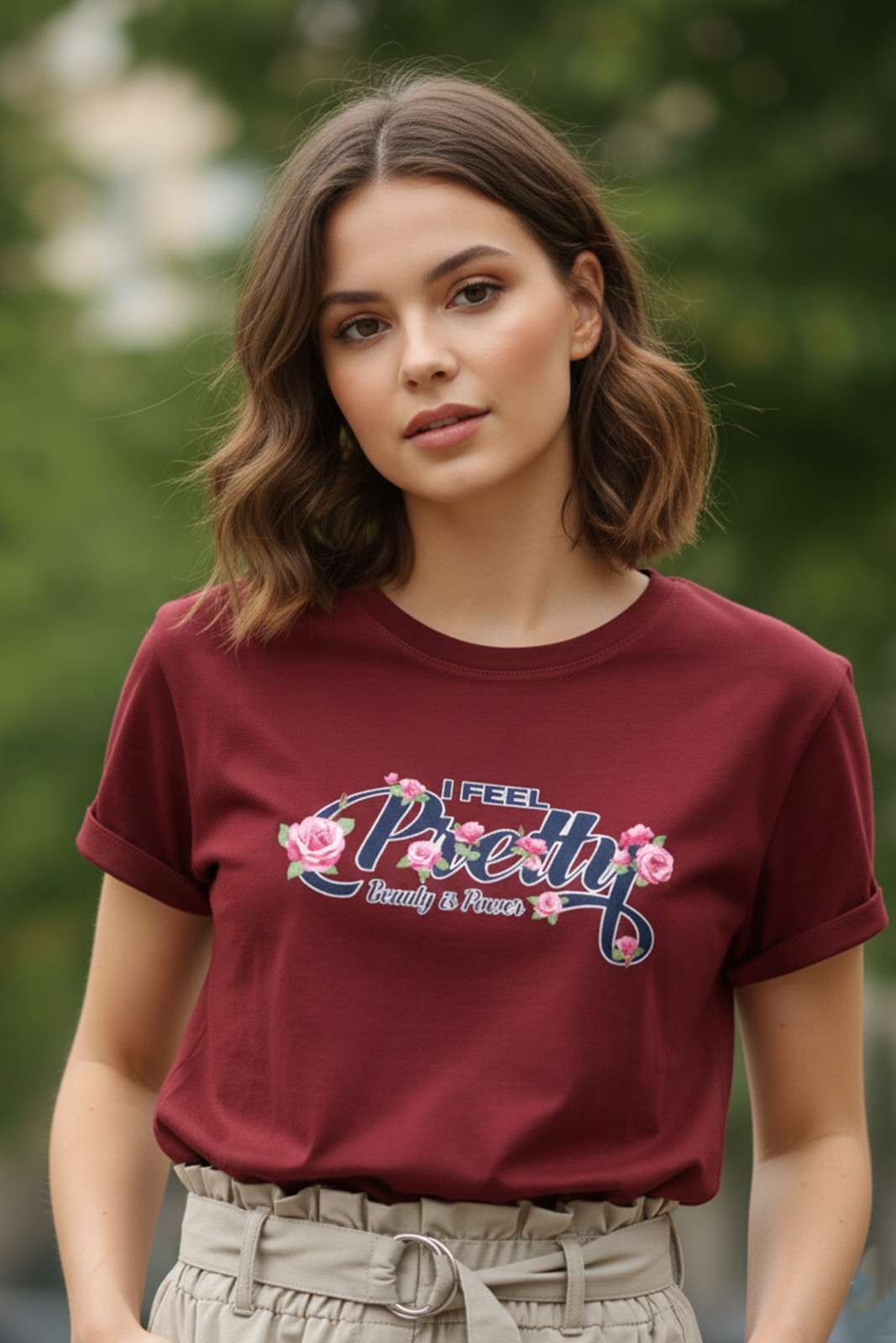 PREETY GRAPHIC PRINTED REGULAR T-SHIRT