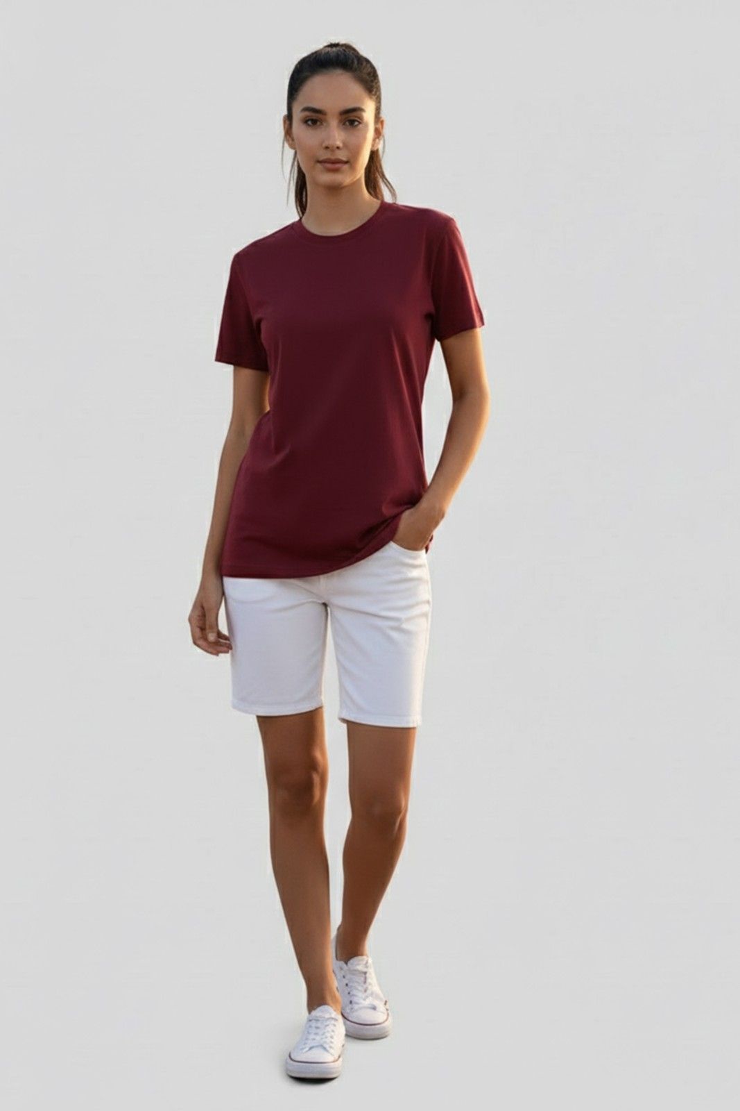 SUNSET GRAPHIC PRINTED REGULAR T-SHIRT