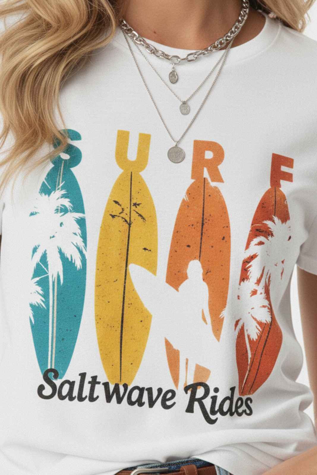 SUNSET BOARD GRAPHIC TEE