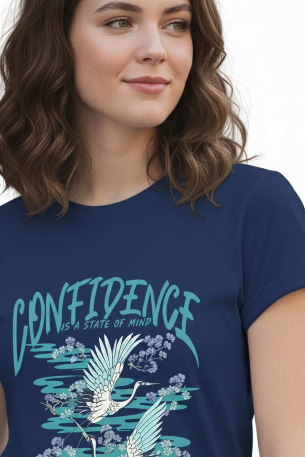 CONFIDENCE GRAPHIC PRNITED REGULAR TEE