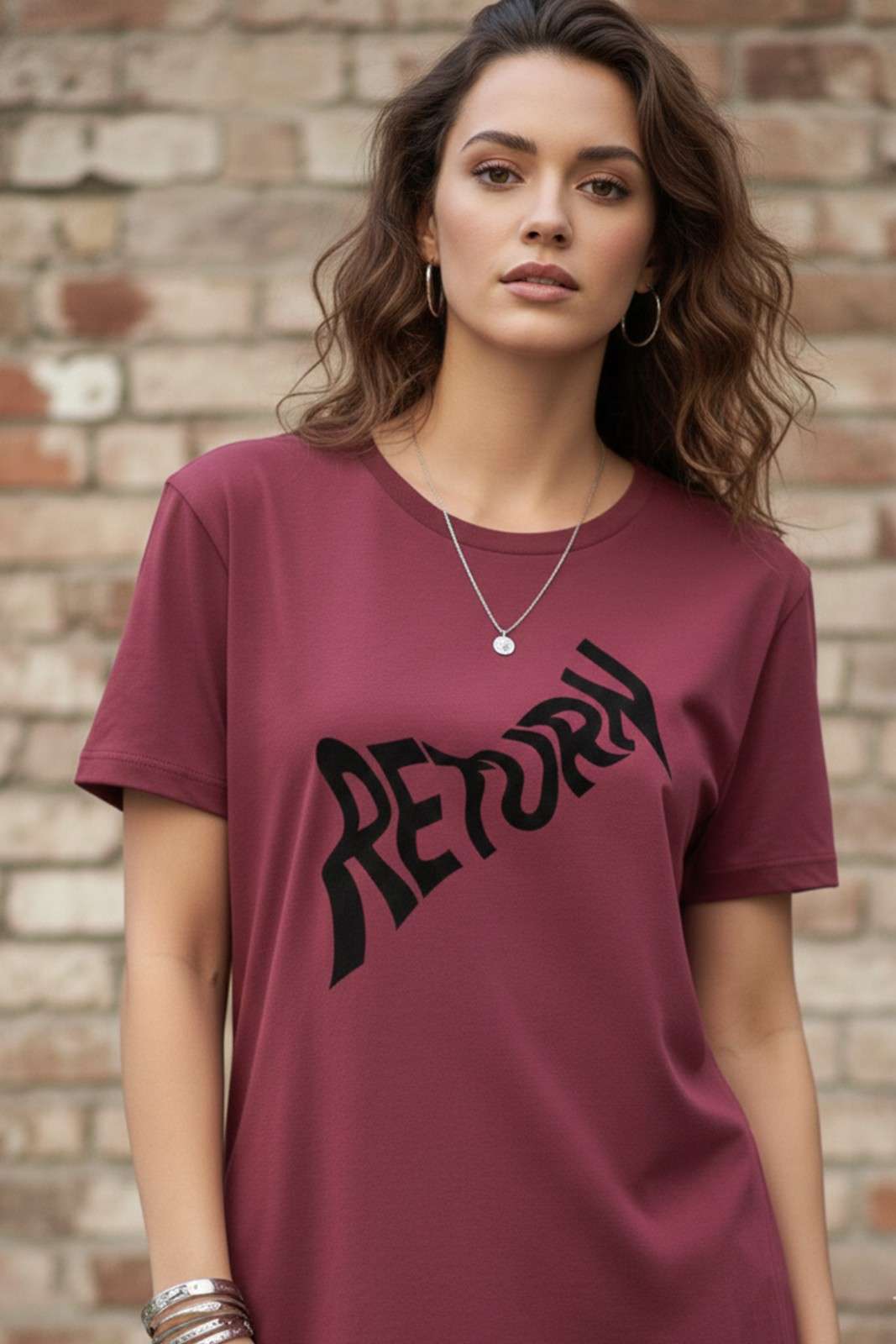 RETURN GRAPHIC PRINTED REGULAR TEE