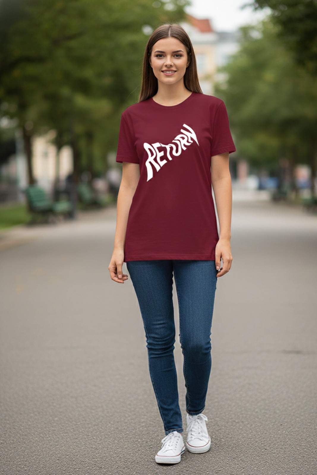 RETURN GRAPHIC PRINTED REGULAR TEE