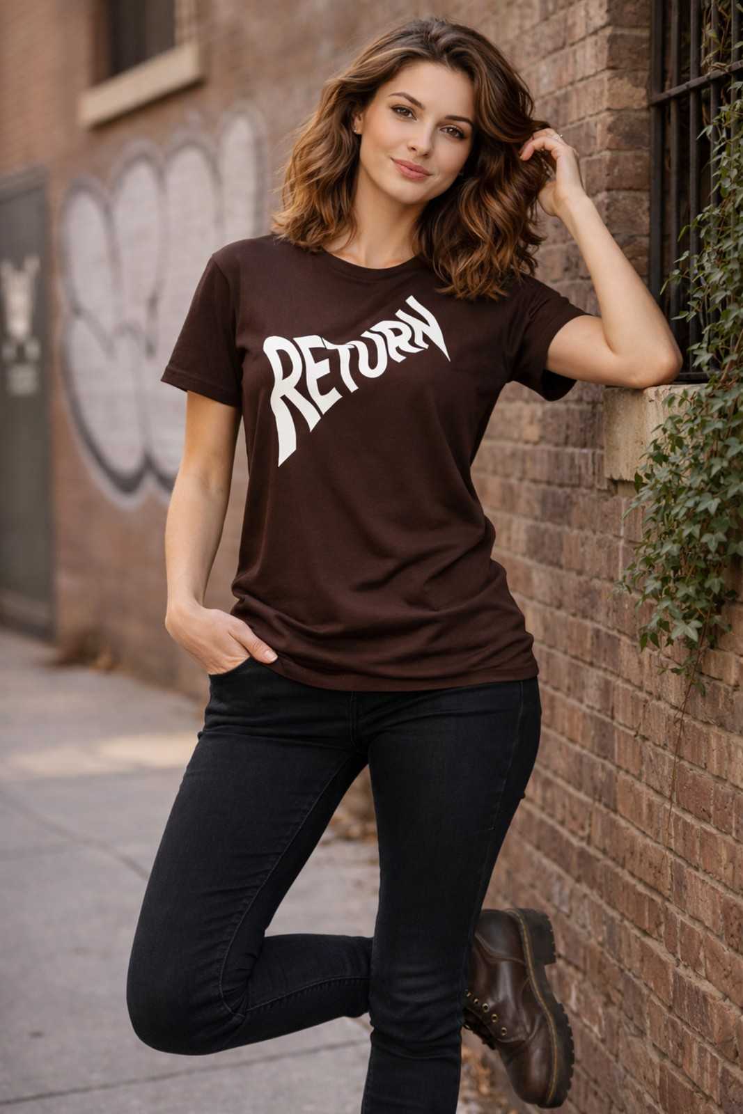 RETURN GRAPHIC PRINTED REGULAR TEE