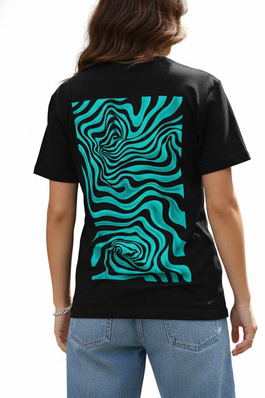 ABSTRACT GRAPHIC PRINTED TEE