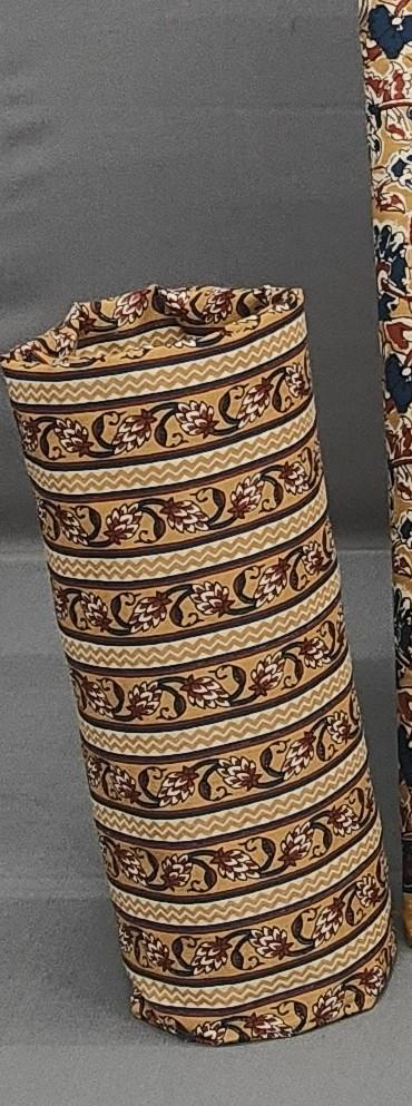 Elegant Printed Cotton 3-Piece Unstitched Suit