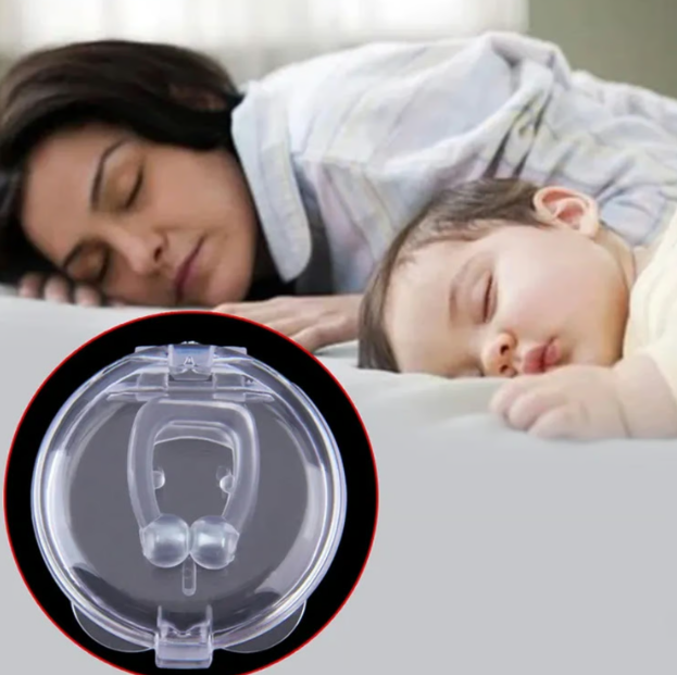 Magnetic Anti-Snoring Nose Clip – Silicone Snore Stopper for Men & Women