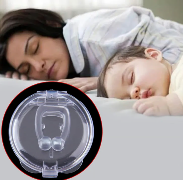 Anti-Snore Nose Clip for Heavy Snorers – Magnetic Silicone Snore Stopper