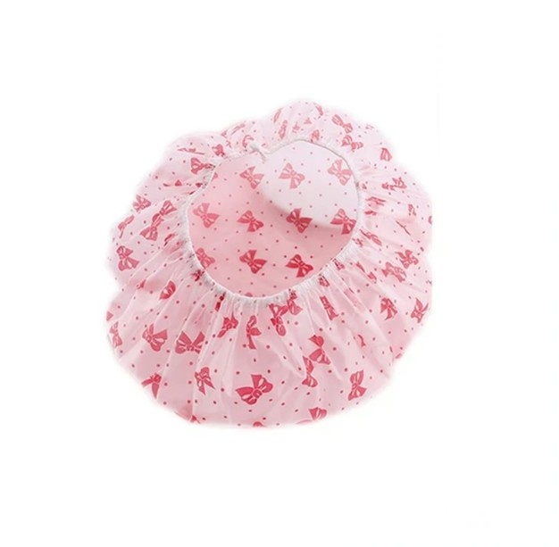 WinnXi Reusable Waterproof Shower Cap – Lightweight Bath & Spa Hair Cover