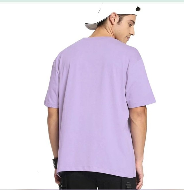 Men’s White Minimal Phoenix Graphic Printed Oversized T-Shirt – Cotton Casual Round Neck Streetwear Tee